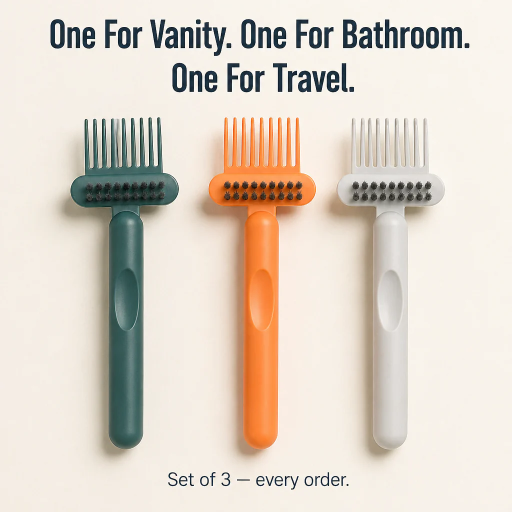 BrushVibe™ — Rake Out Tangled Hair And Scrub The Grime From Every Brush - Image 8