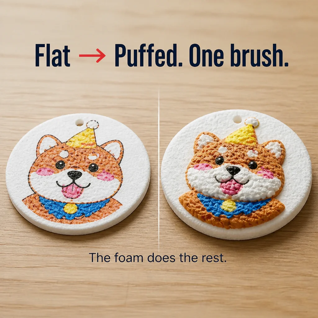 BubblePlay™ — Turn Markers and Water Into 3D Puffy Keepsakes Kids Hang Themselves - Image 4