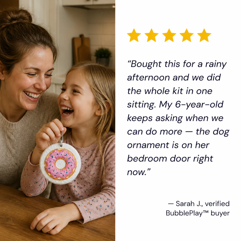 BubblePlay™ — Turn Markers and Water Into 3D Puffy Keepsakes Kids Hang Themselves - Image 5
