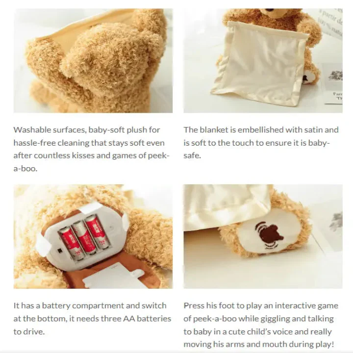 BuddyBear – The Peekaboo Teddy Bear That Brings Giggles to Your Baby Every Time - Image 7
