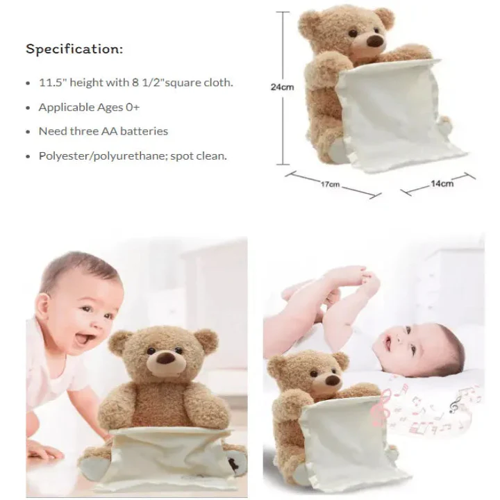 BuddyBear – The Peekaboo Teddy Bear That Brings Giggles to Your Baby Every Time - Image 8