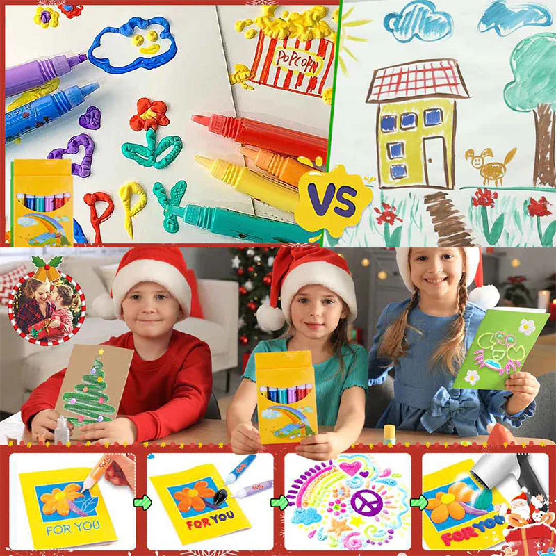 Buy One Get One Free | 3D Bubble Art - Creative Set for Dimensional Popcorn Effects - Image 5
