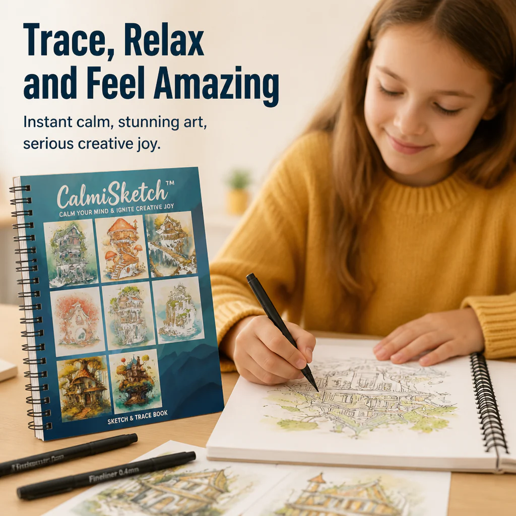 CalmiSketch™ — Calm Your Mind and Ignite Creative Joy with Every Trace - Image 3