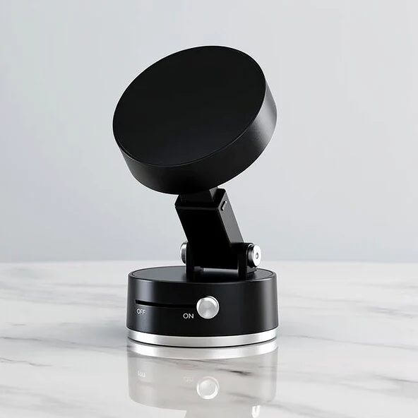 Car Phone Mount with Suction Base | Magnetic Hold | Flexible, Rotatable and Foldable | Magnevo - Image 3
