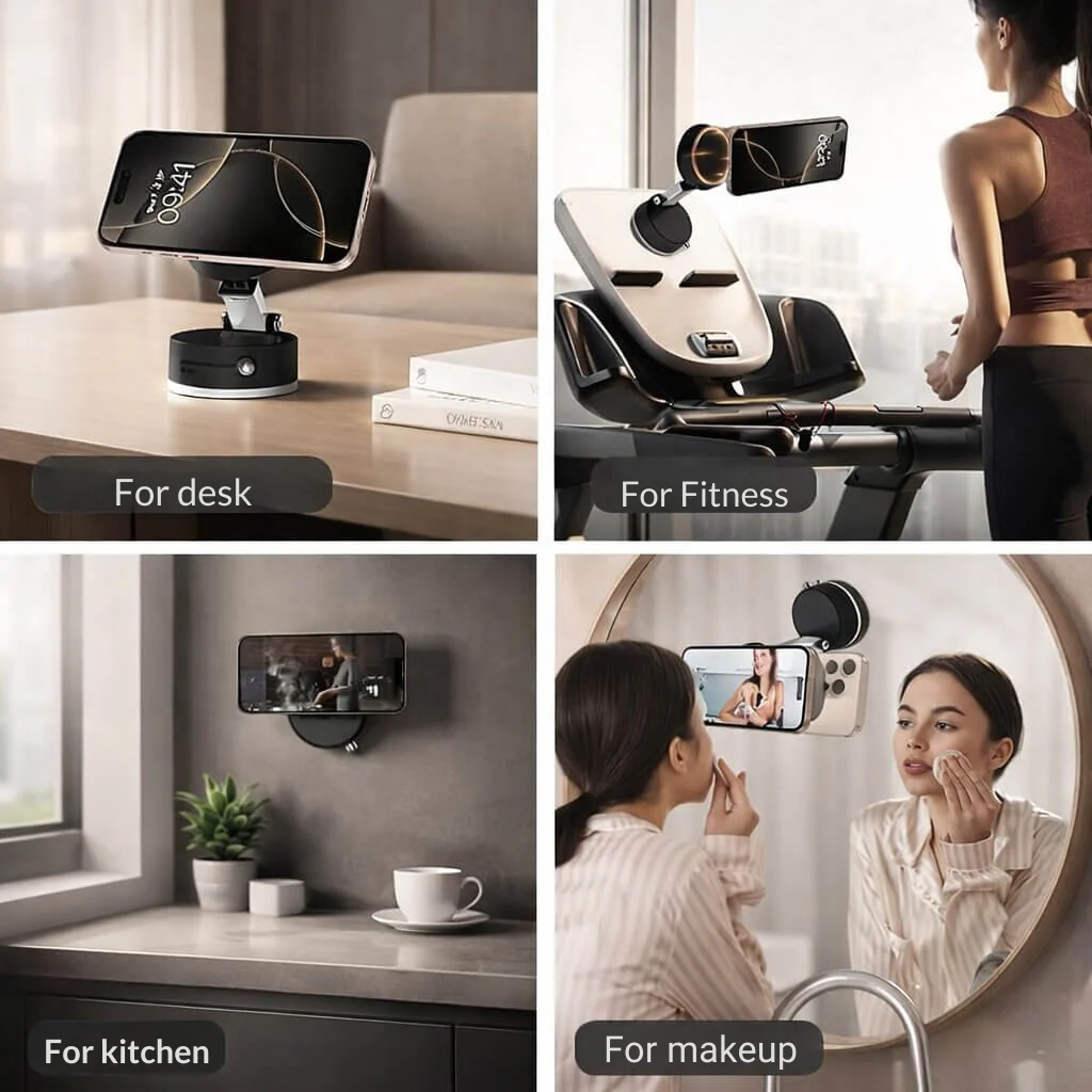 Car Phone Mount with Suction Base | Magnetic Hold | Flexible, Rotatable and Foldable | Magnevo - Image 8