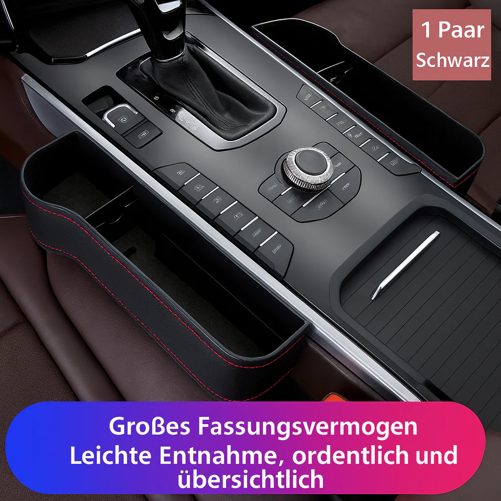 Car Seat Organizer in Leather – DriveMate Style - Image 9
