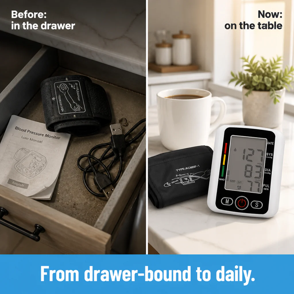 CardioVantage™ — Track Your Blood Pressure at Home With One-Button Spanish Voice Guidance - Image 6