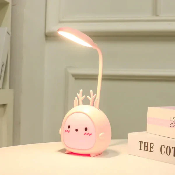 Cartoon LED Table Lamp with Adjustable Neck – Soft Light for Eye Comfort - Image 2