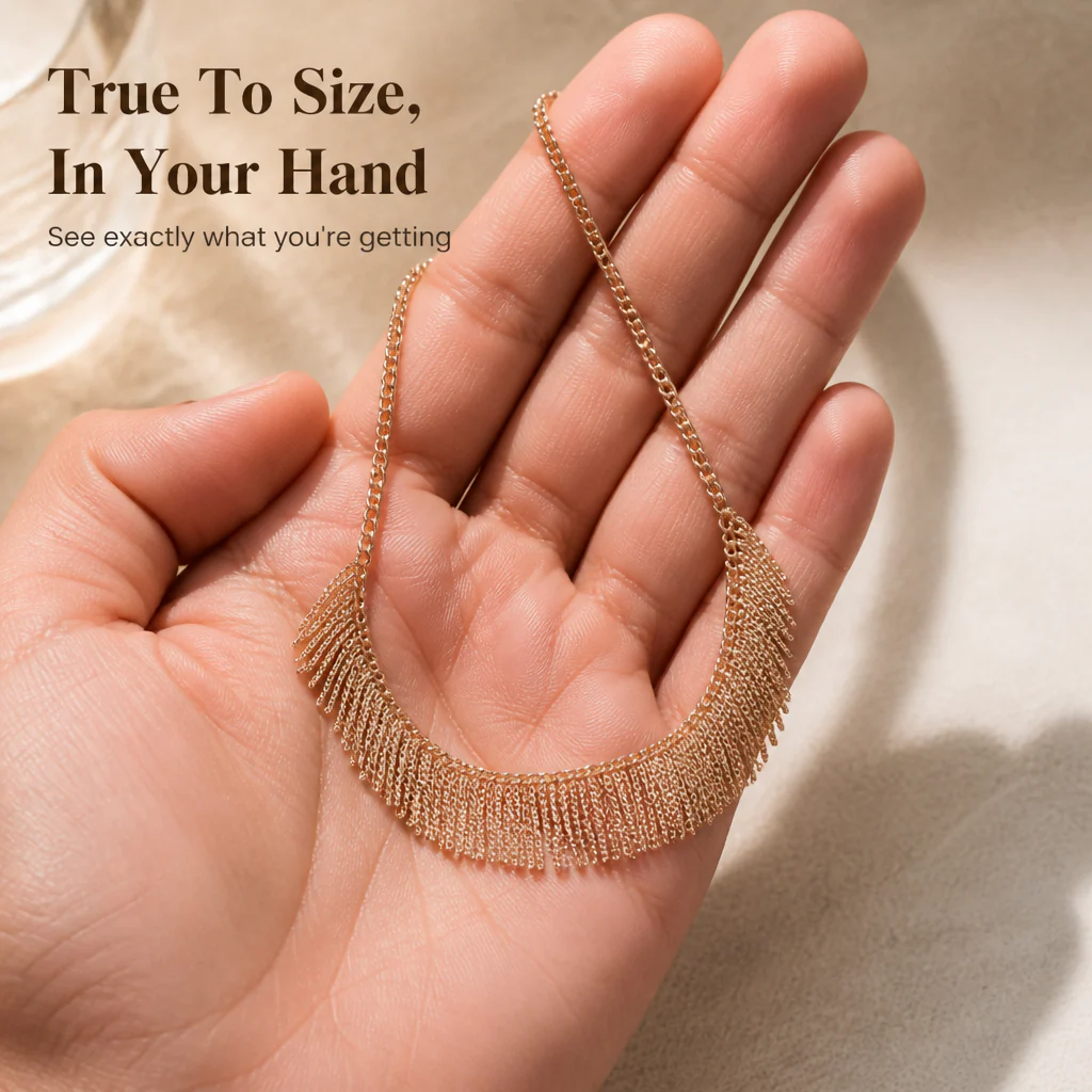 CascadeLuxe™ — Flowing Gold Elegance That Keeps You Comfortable All Day - Image 7