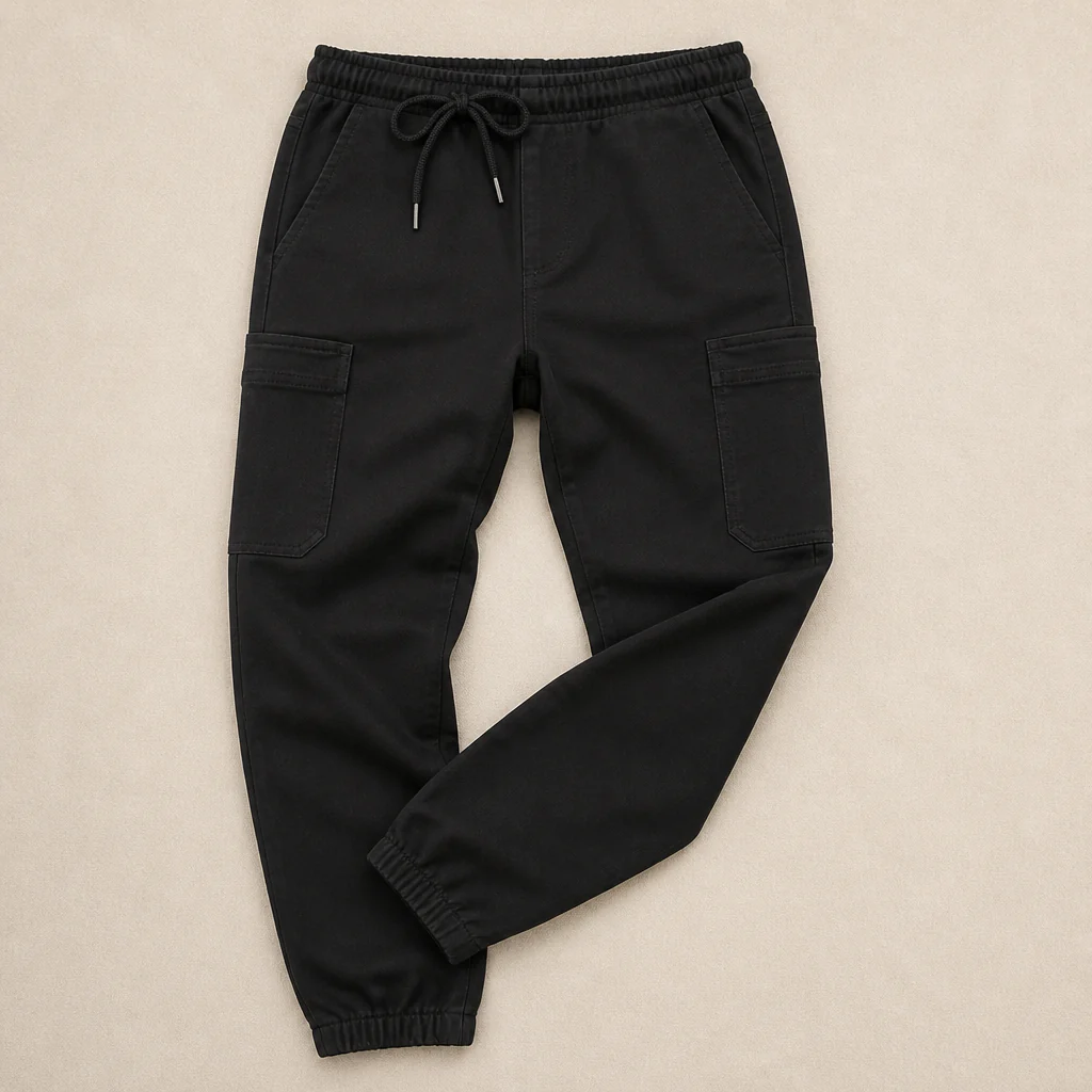 CasualFlex™ – Easy-Wear Stretch Cargo Pants with Drawcord Waist - Image 4
