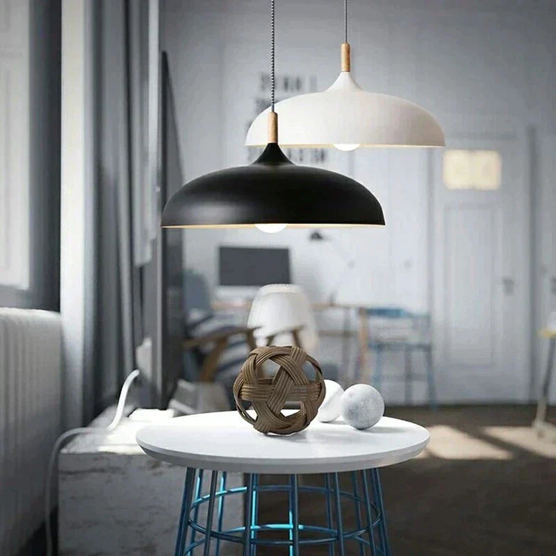 Ceiling Lamp Crafted from Northern Oak - Image 12
