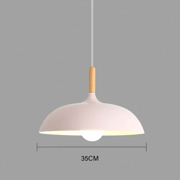 Ceiling Lamp Crafted from Northern Oak - Image 15
