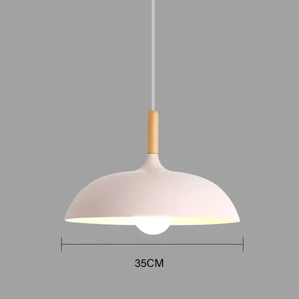 Ceiling Lamp Crafted from Northern Oak - Image 8