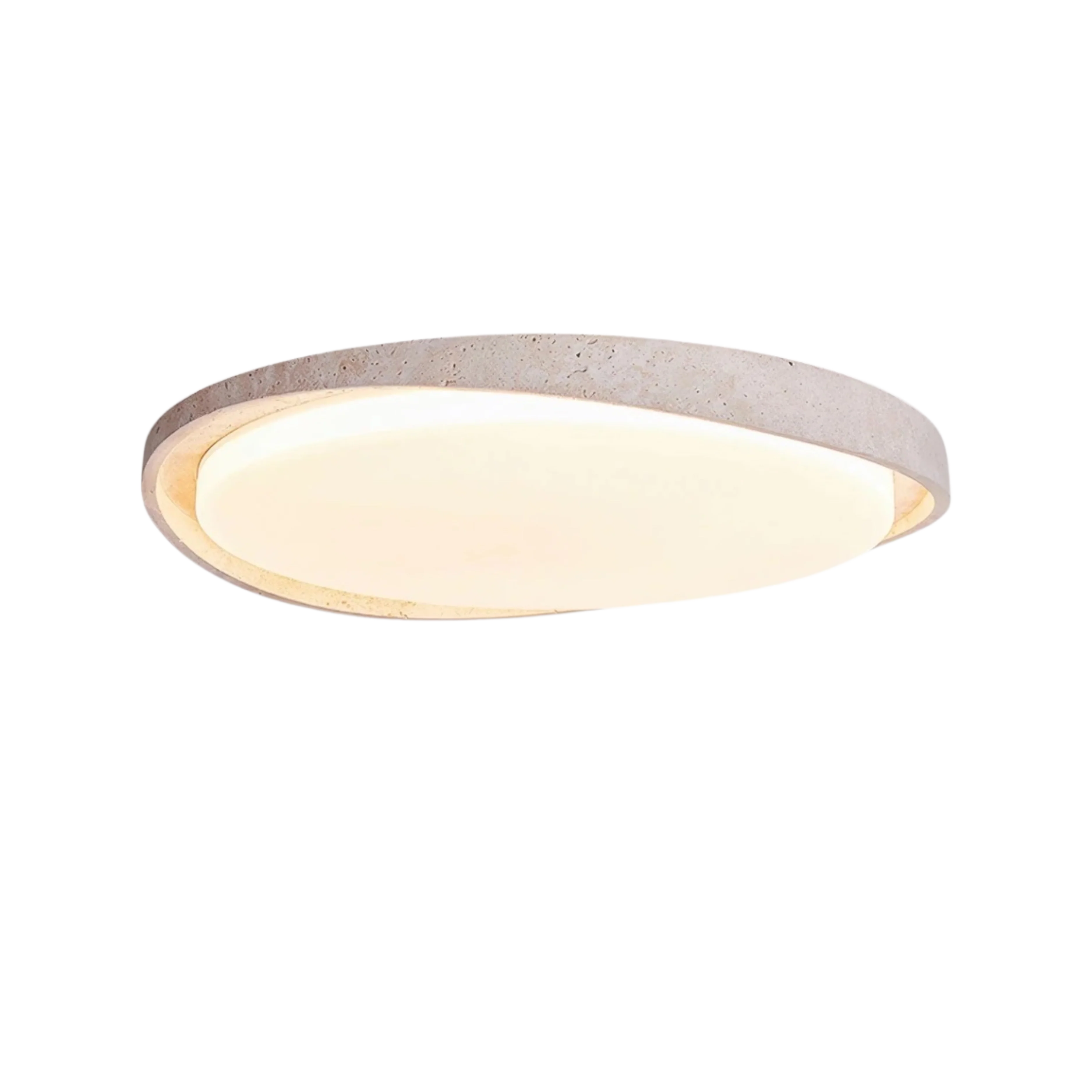 Ceiling Light in Stone Finish – Gentle, Uniform Illumination - Image 2