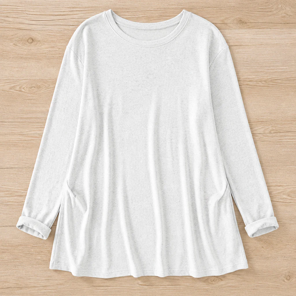 CelestaLuxe™ Long Sleeve Tee — Experience All-Day Freedom with Flawless Comfort and Style - Image 12