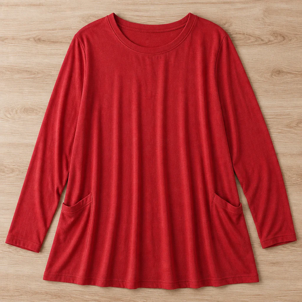 CelestaLuxe™ Long Sleeve Tee — Experience All-Day Freedom with Flawless Comfort and Style - Image 18