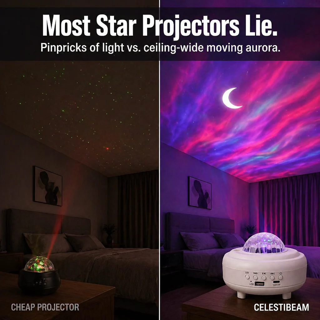 CelestiBeam™ — Drift Off Under Aurora Waves Without Leaving Your Bed - Image 2