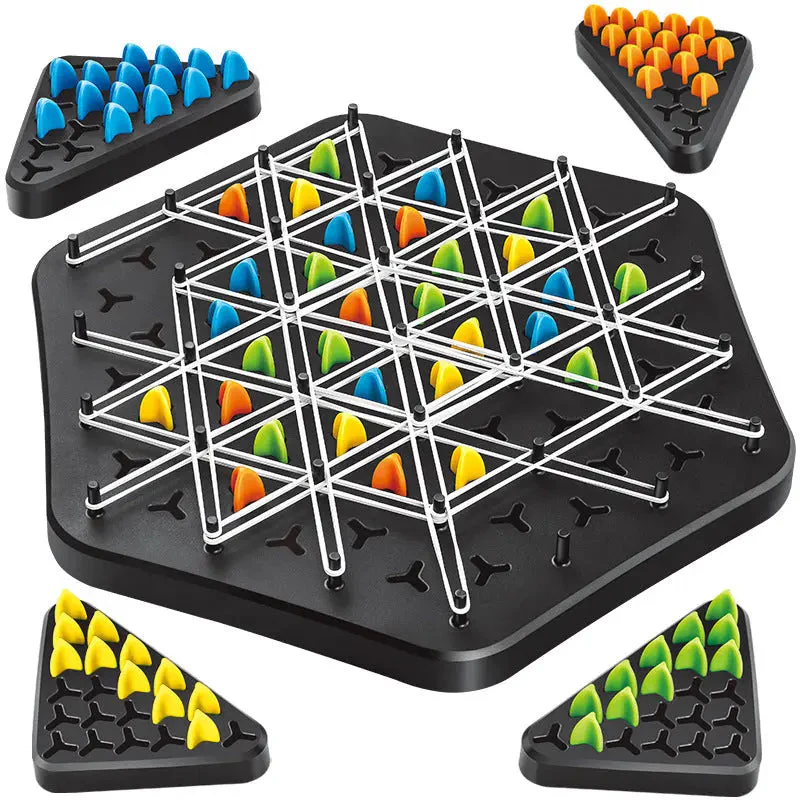 Chain Triangle Puzzle Game – Sophisticated Logic Game for 2–4 Participants - Image 6