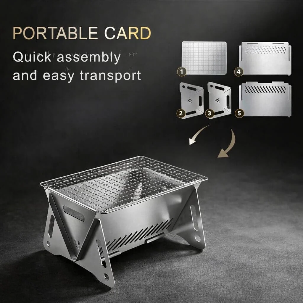Charcoal BBQ | Fast Setup | Sturdy Build | OutdoorFlamme - Image 2