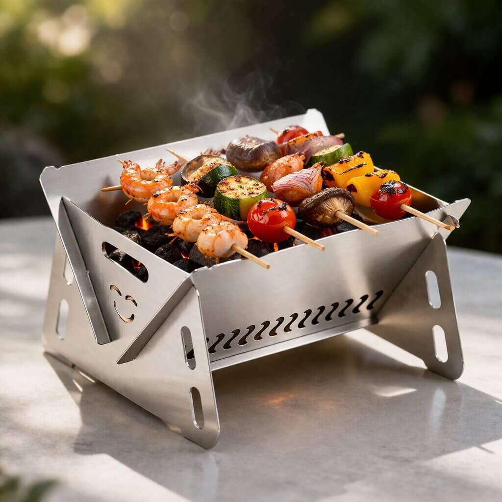 Charcoal BBQ | Fast Setup | Sturdy Build | OutdoorFlamme - Image 3