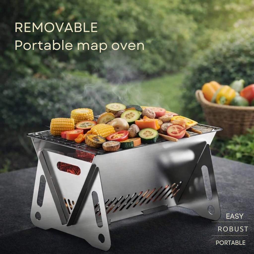 Charcoal BBQ | Fast Setup | Sturdy Build | OutdoorFlamme - Image 4