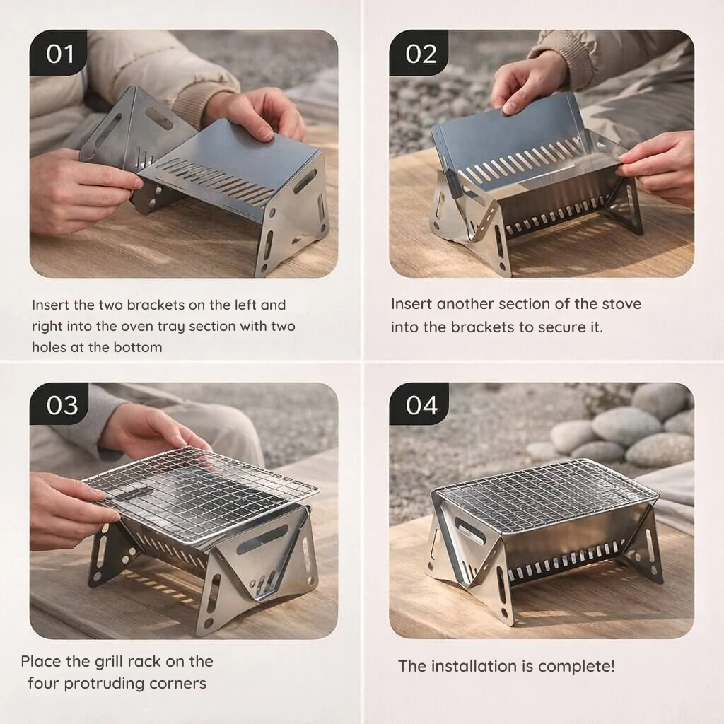 Charcoal BBQ | Fast Setup | Sturdy Build | OutdoorFlamme - Image 6