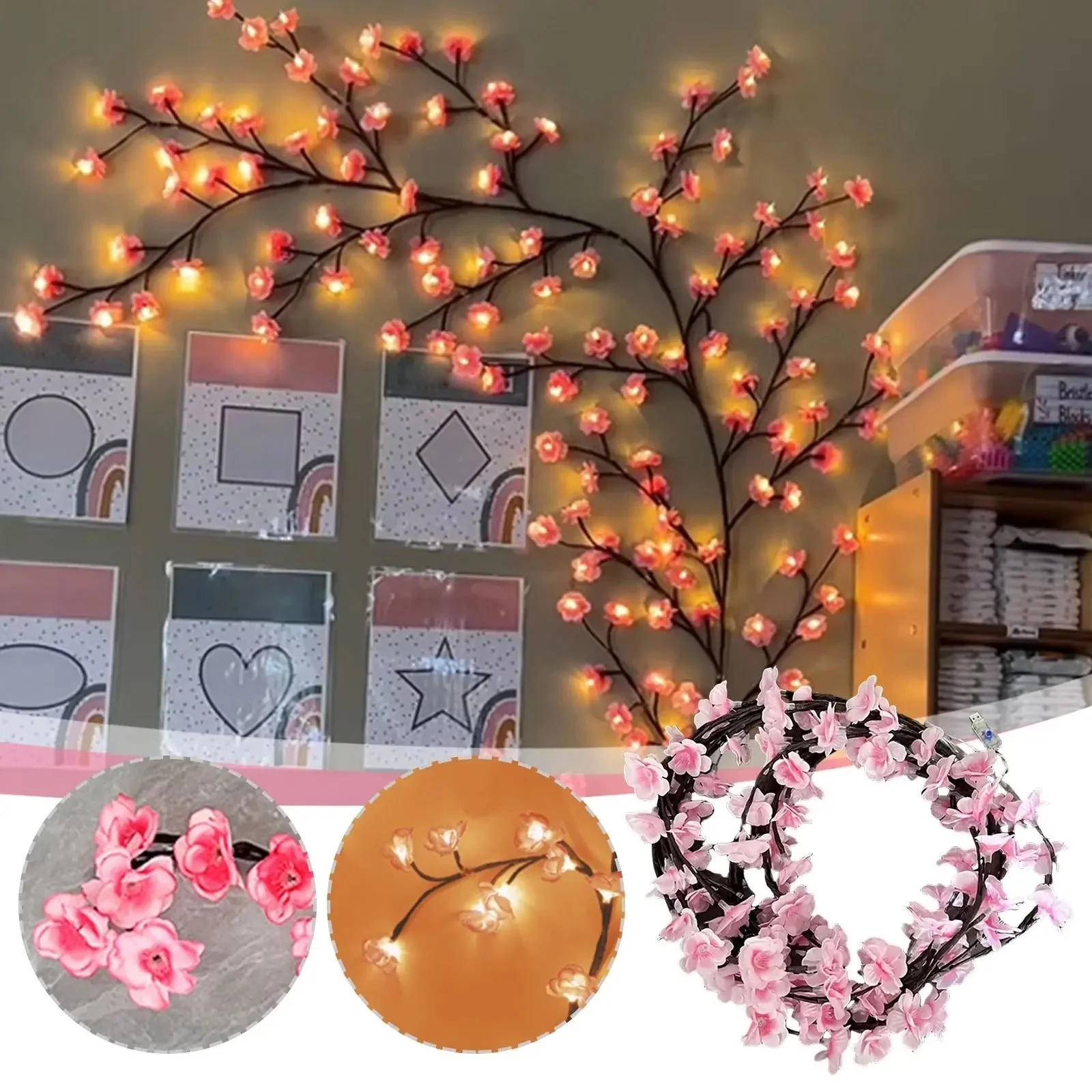 Cherry Blossom Wall Light — Instantly Beautiful, Serene Room Ambiance - Image 2