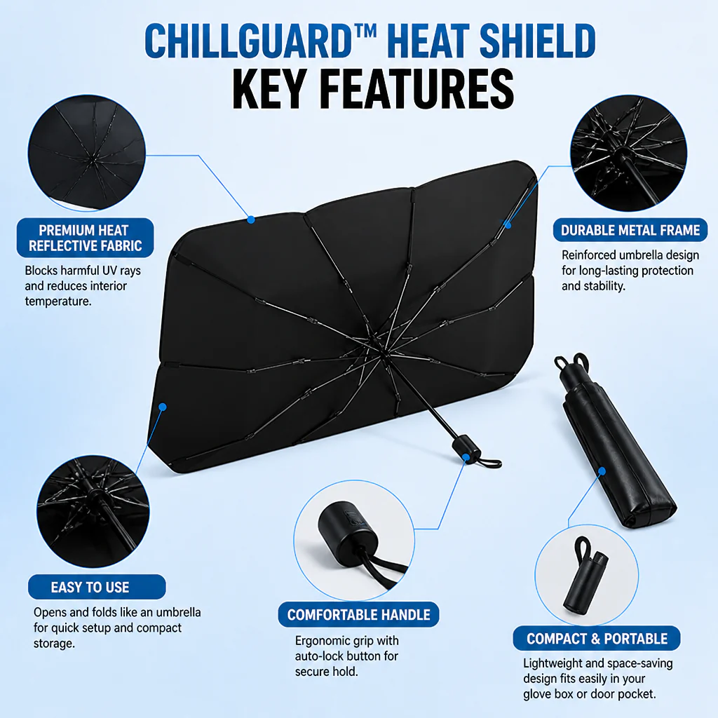 ChillGuard™ Heat Shield — Step Into Instant Cool Comfort and Protect Your Ride from Blazing Heat - Image 7