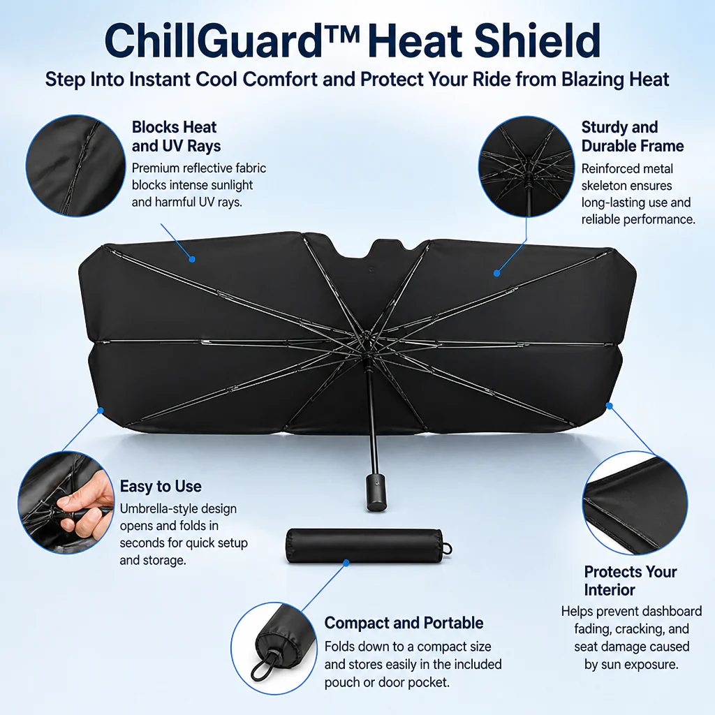 ChillGuard™ Heat Shield — Step Into Instant Cool Comfort and Protect Your Ride from Blazing Heat - Image 8