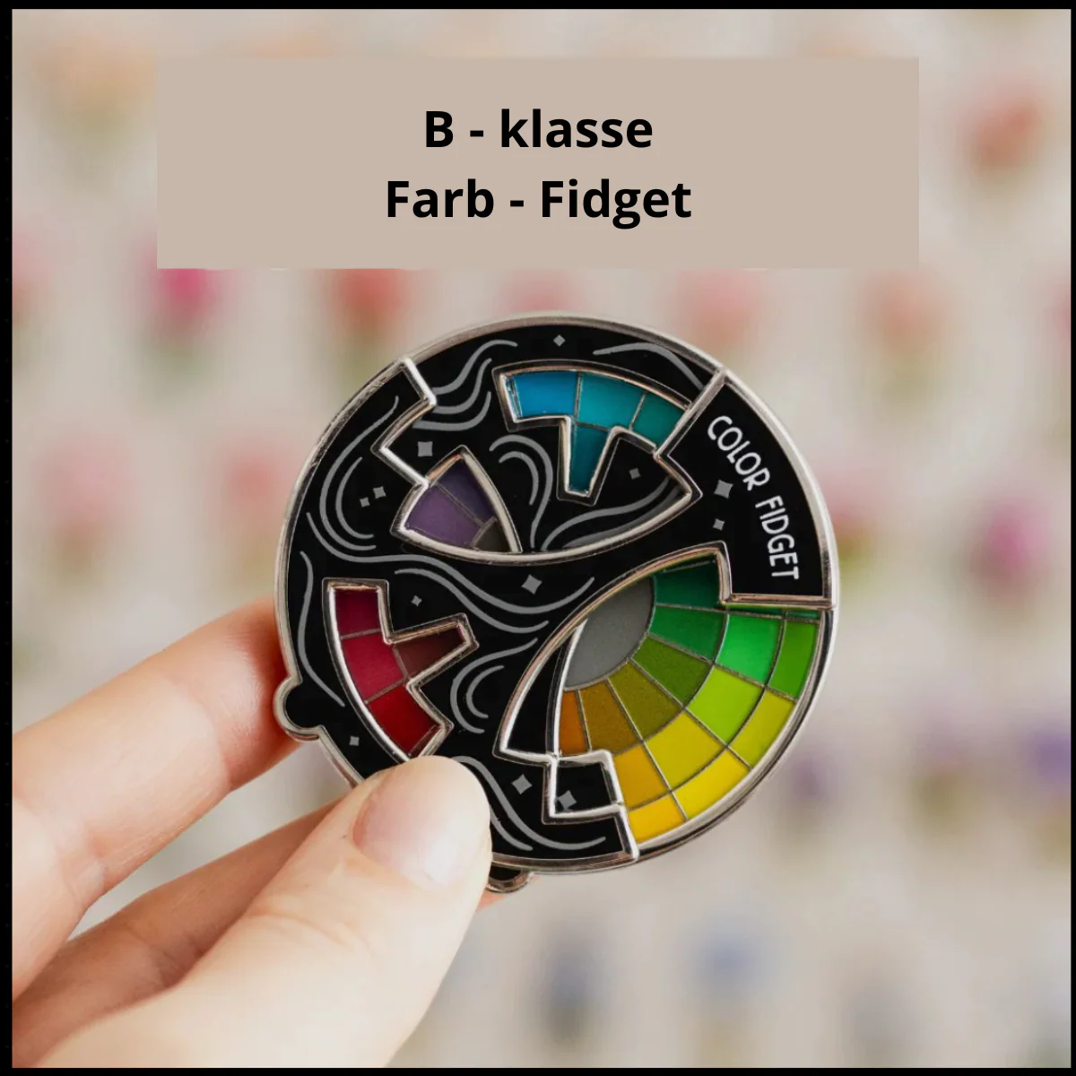 ChromoSpin Pin - The Color Wheel that Keeps Spinning - Image 2