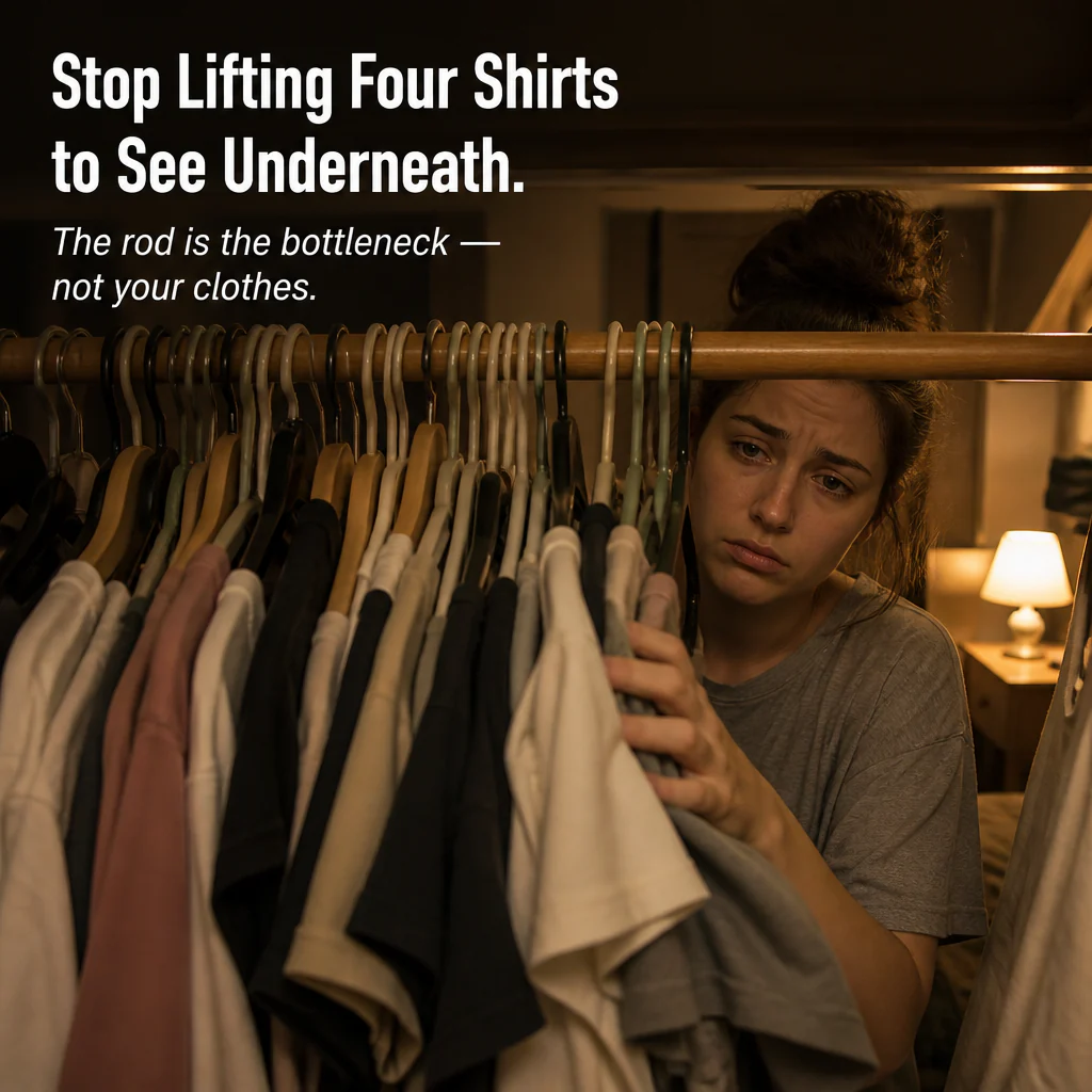 ClariHanger™ — Triple Your Closet Space in Seconds Without Tossing a Single Outfit - Image 2