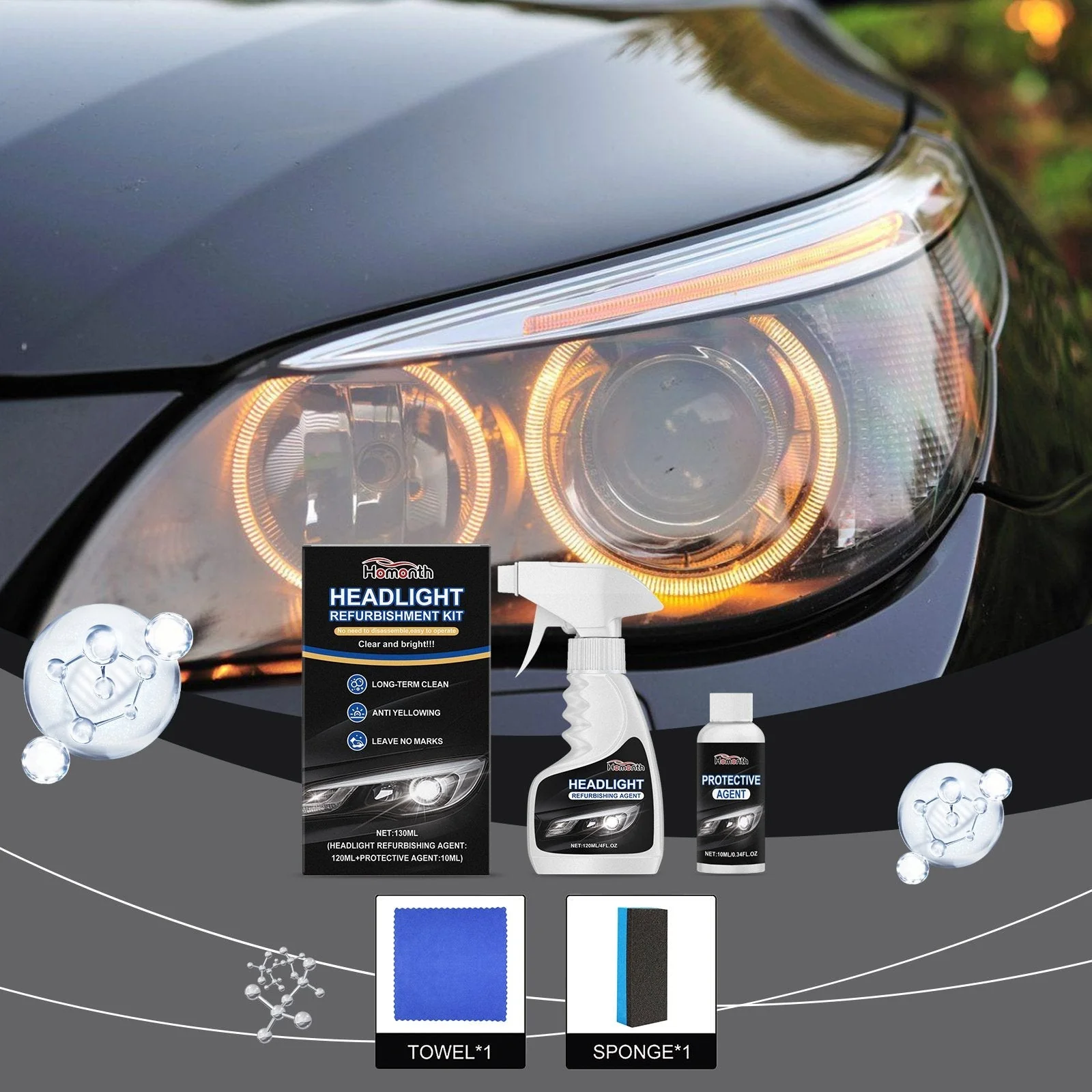 ClariLux Headlight Restoration for Clear Vision and Safe Night Driving - Image 2