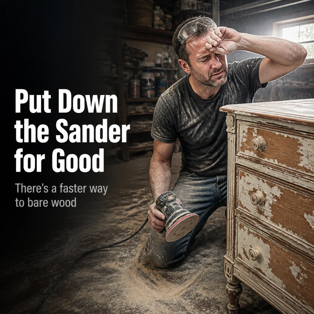 ClearWave™ — Brush On, Lift Old Paint in Minutes, Skip the Sanding - Image 2