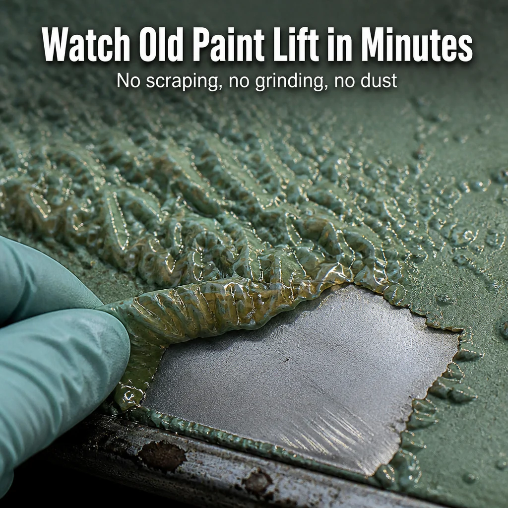 ClearWave™ — Brush On, Lift Old Paint in Minutes, Skip the Sanding - Image 3