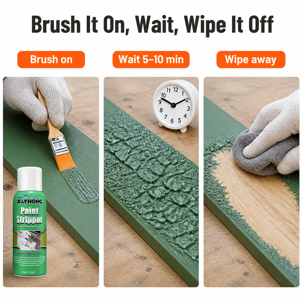 ClearWave™ — Brush On, Lift Old Paint in Minutes, Skip the Sanding - Image 4