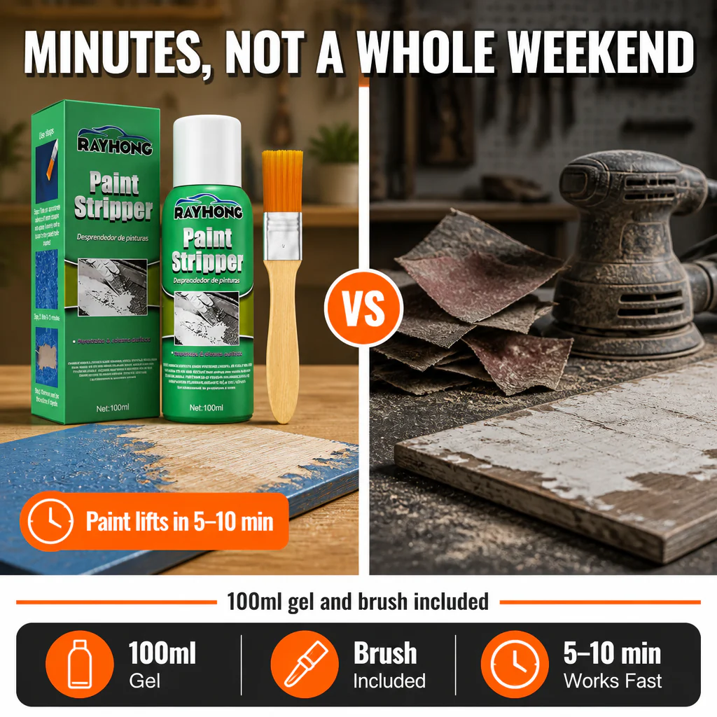 ClearWave™ — Brush On, Lift Old Paint in Minutes, Skip the Sanding - Image 8