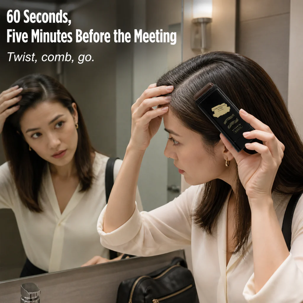 ColorGlide™ — Cover Gray Roots in 60 Seconds, Sweat-Proof All Day - Image 5