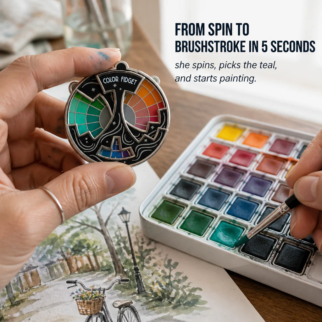 ColorSpin™ — Pick Color Palettes by Twist, Not by Trial and Error - Image 4
