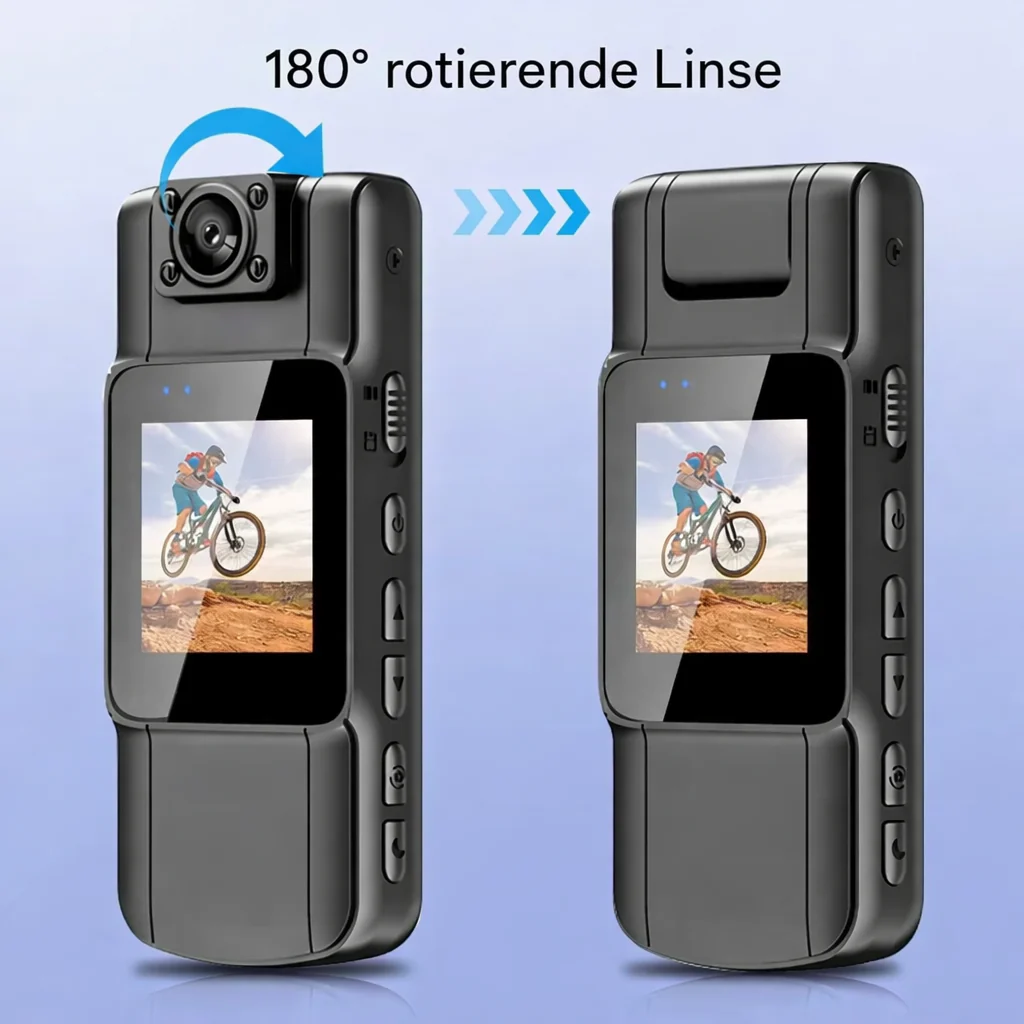 Compact Camera | 4K Video | Swivel Lens | SecureCam - Image 5