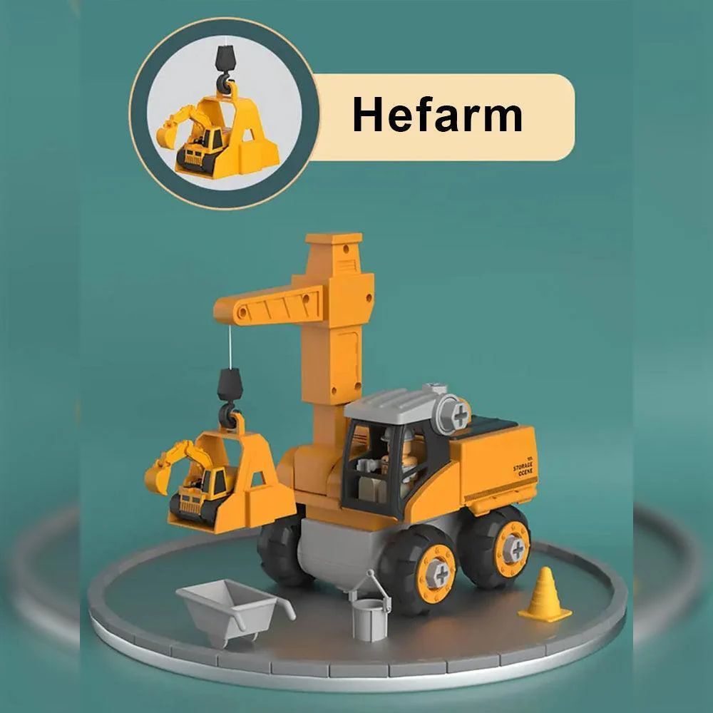 Construction Vehicle Building Set – Learning Toy for Kids - Image 7