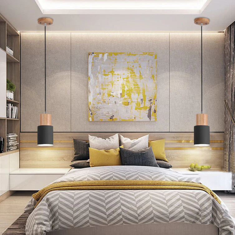 Contemporary Metal Hanging Light Fixture - Image 4