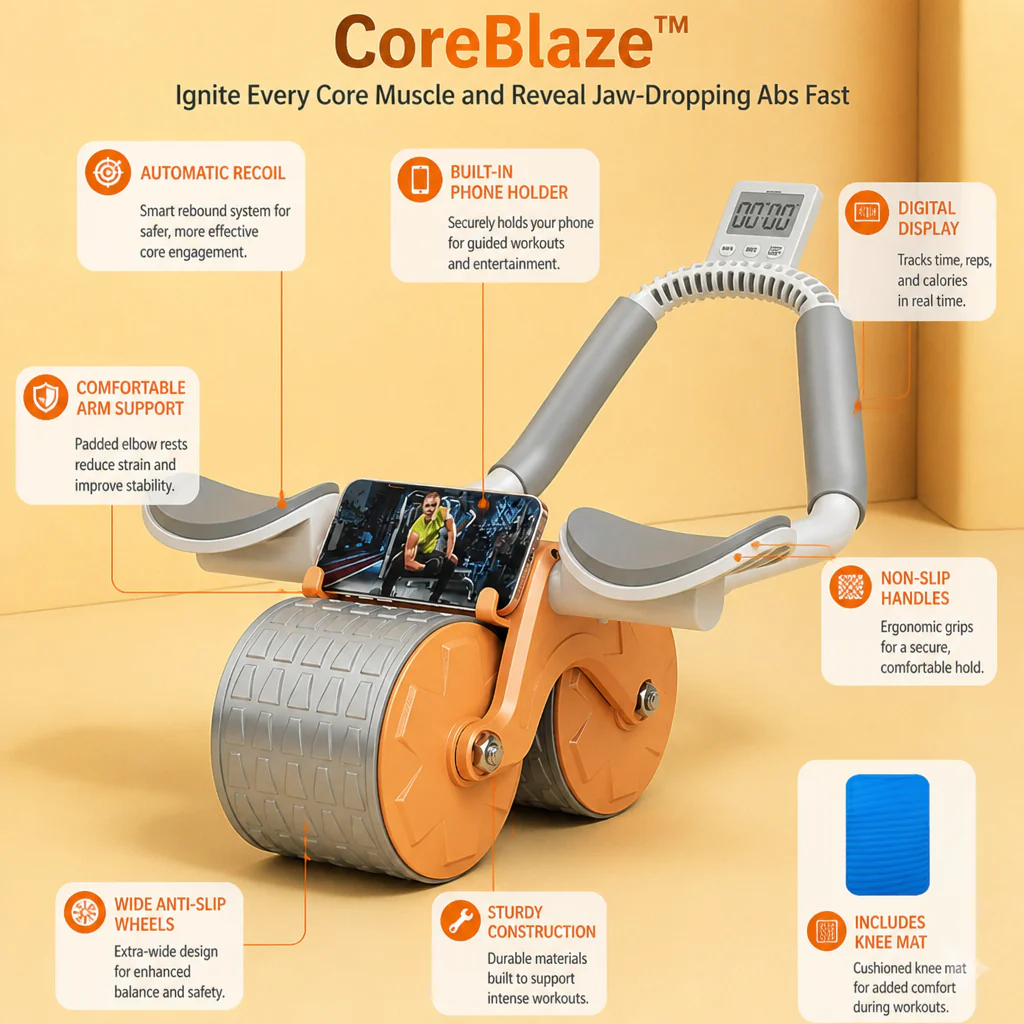 CoreBlaze™ — Ignite Every Core Muscle and Reveal Jaw-Dropping Abs Fast - Image 10