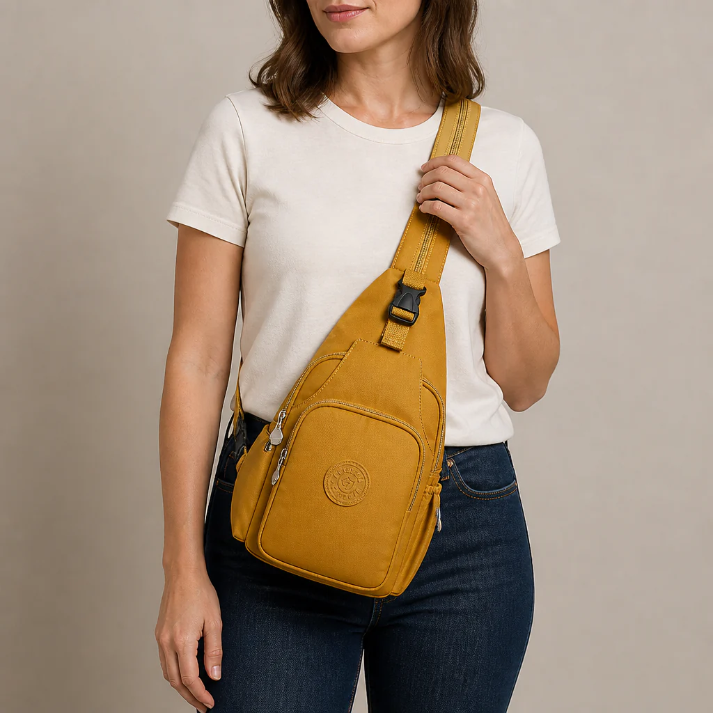 Korva™ – Convertible Sling Crossbody with Hidden Backpack Conversion - Image 7