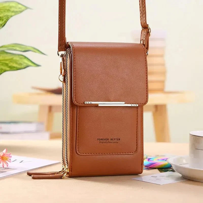 Crossbody Bag with Touchscreen Window - Image 11