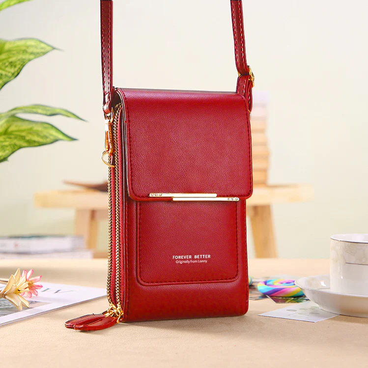 Crossbody Bag with Touchscreen Window - Image 14