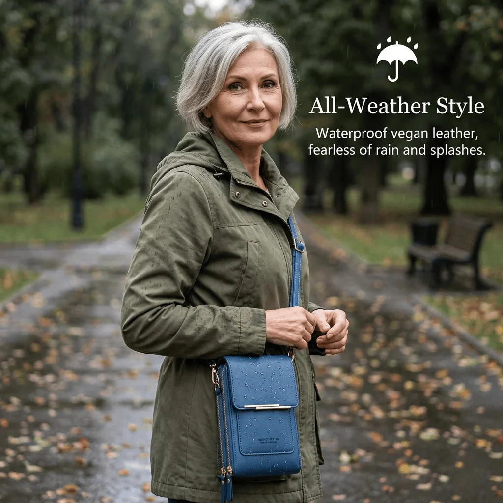 Crossbody Bag with Touchscreen Window - Image 4