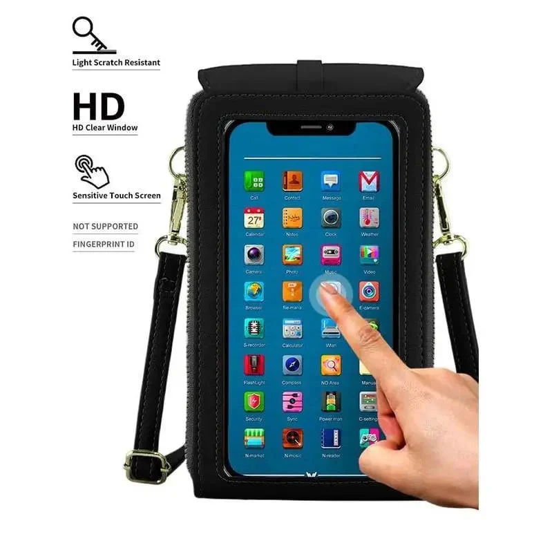 Crossbody Bag with Touchscreen Window - Image 7
