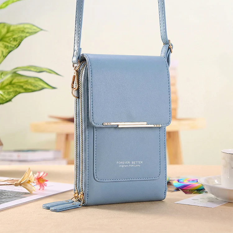 Crossbody Bag with Touchscreen Window - Image 9