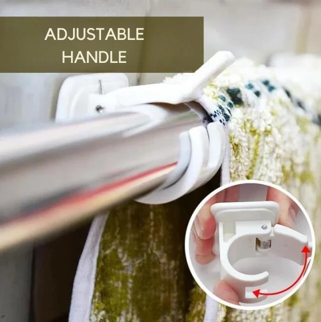 Curtain Bracket No Drilling Needed | Adjustable & Self-Adhesive | Secure Grip | StickRod - Image 3