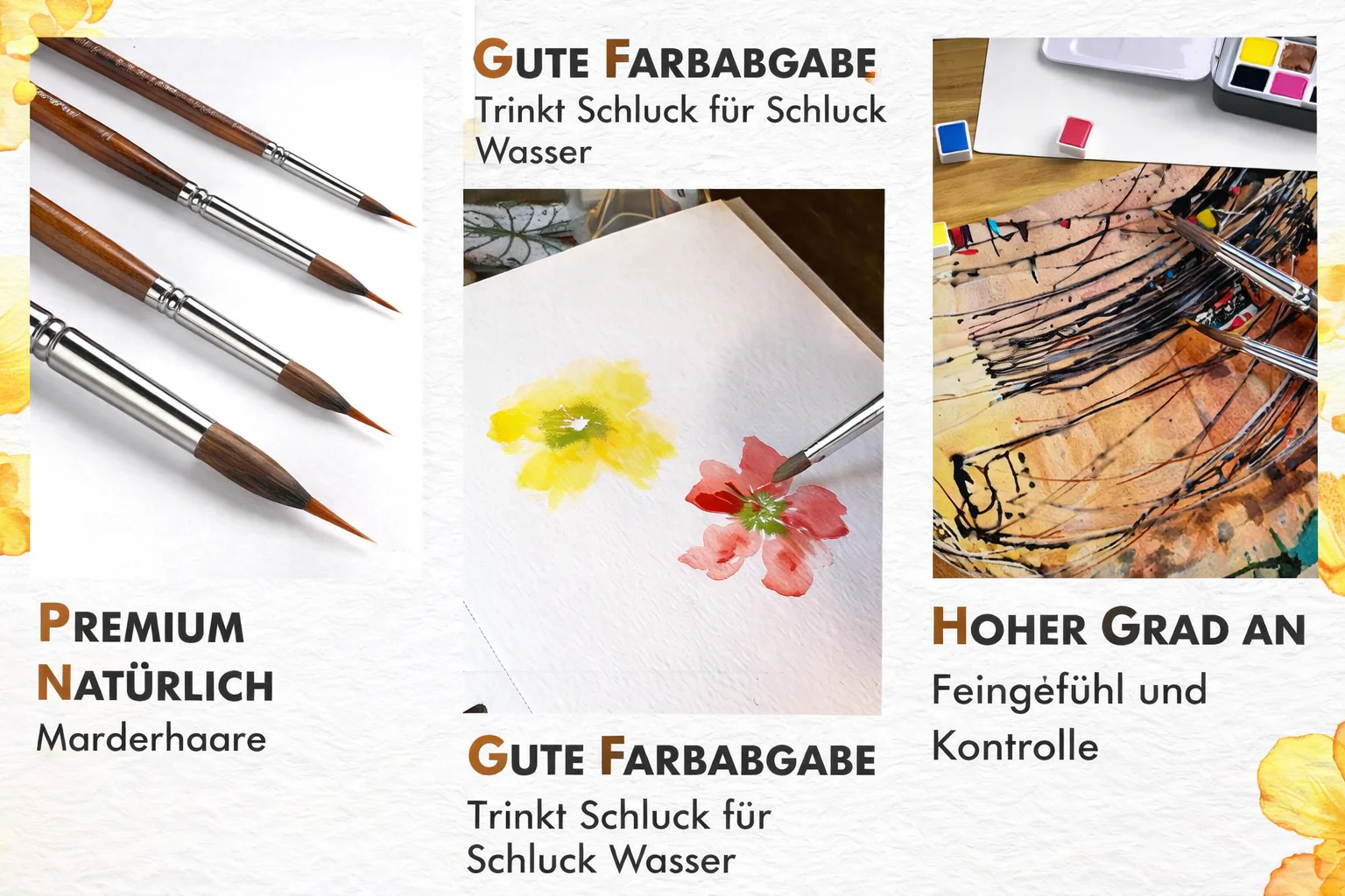 Detailing Brush Kit | Precision & Fine Lines | Wooden Grip | PinPointPro - Image 6